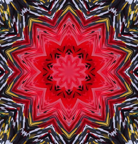 Soyut kaleydoskop arkaplanı. Çoklu renkli kaleydoskop dokusu.