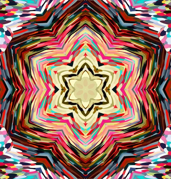 Soyut kaleydoskop arkaplanı. Çoklu renkli kaleydoskop dokusu.