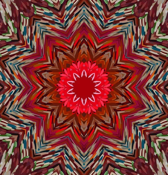 Soyut kaleydoskop arkaplanı. Çoklu renkli kaleydoskop dokusu.