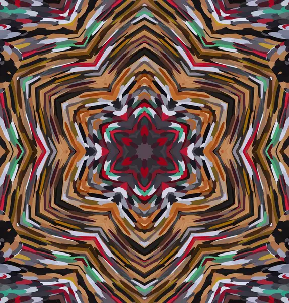 Soyut kaleydoskop arkaplanı. Çoklu renkli kaleydoskop dokusu.