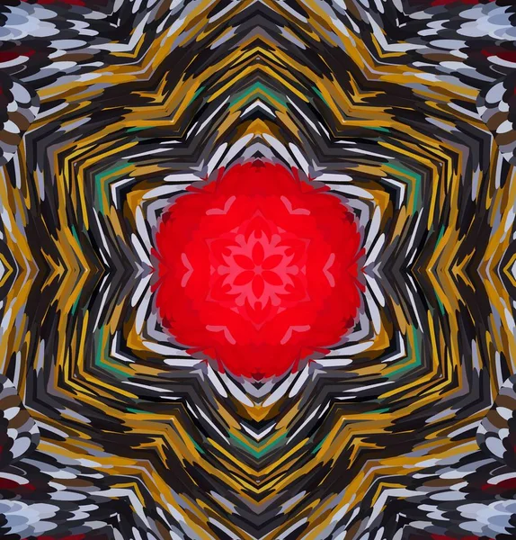 Abstract kaleidoscope background. Multicolor kaleidoscope texture.