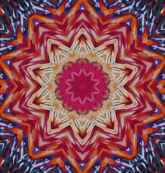 Soyut kaleydoskop arkaplanı. Çoklu renkli kaleydoskop dokusu.