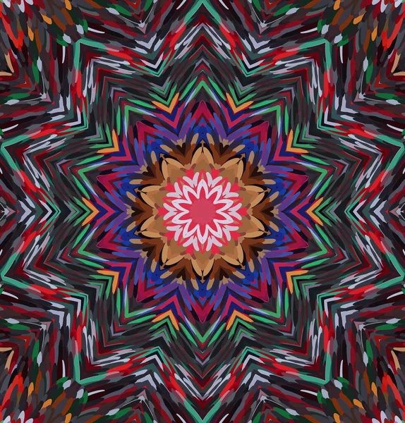 Soyut kaleydoskop arkaplanı. Çoklu renkli kaleydoskop dokusu.