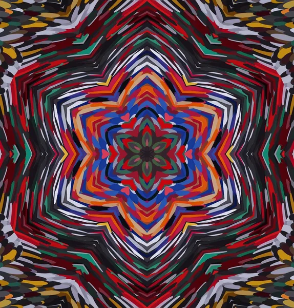 Soyut kaleydoskop arkaplanı. Çoklu renkli kaleydoskop dokusu.