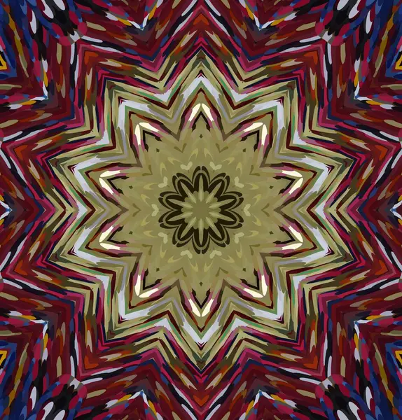 Soyut kaleydoskop arkaplanı. Çoklu renkli kaleydoskop dokusu.