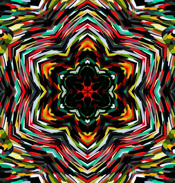 Soyut kaleydoskop arkaplanı. Çoklu renkli kaleydoskop dokusu.