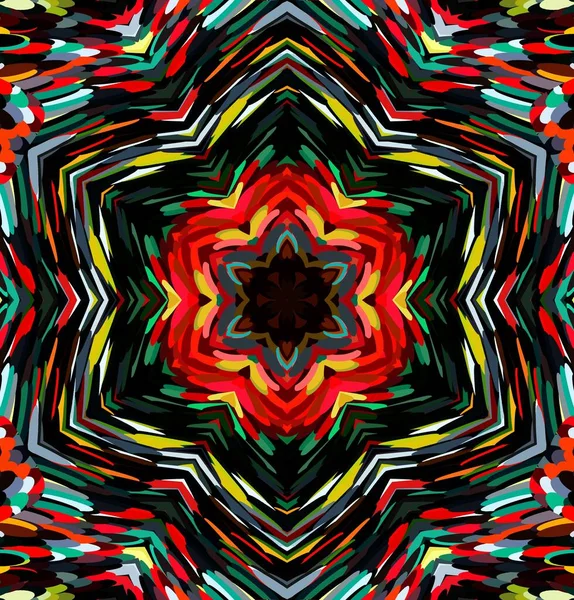 Soyut kaleydoskop arkaplanı. Çoklu renkli kaleydoskop dokusu.