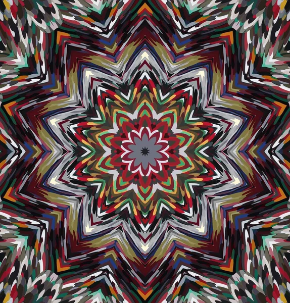Soyut kaleydoskop arkaplanı. Çoklu renkli kaleydoskop dokusu.