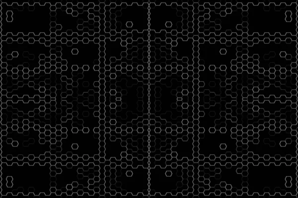 Soyut arkaplan. Monokrom dokusu. Beyaz arkaplanda siyah beyaz çizgiler.