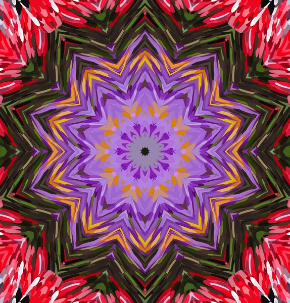 Abstract Kaleidoscope Background Multicolor Kaleidoscope Texture — Stock Photo, Image