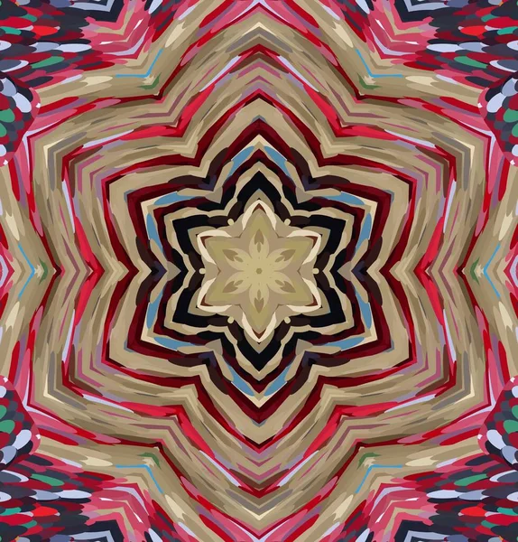 Soyut kaleydoskop arkaplanı. Çoklu renkli kaleydoskop dokusu.