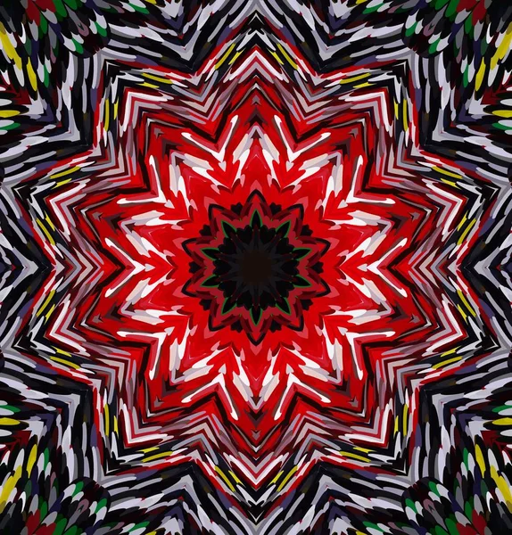 Soyut kaleydoskop arkaplanı. Çoklu renkli kaleydoskop dokusu.