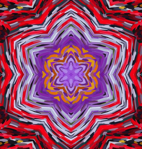 Abstraktes Kaleidoskop Mehrfarbiges Kaleidoskop — Stockfoto