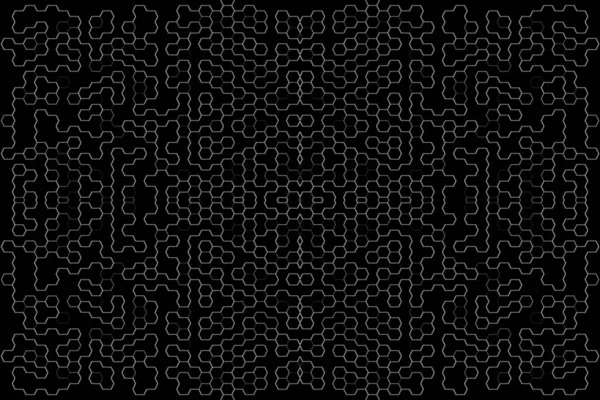 Soyut arkaplan. Monokrom dokusu. Beyaz arkaplanda siyah beyaz çizgiler.