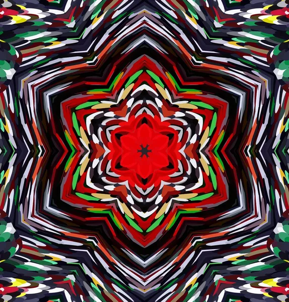 Soyut kaleydoskop arkaplanı. Çoklu renkli kaleydoskop dokusu.