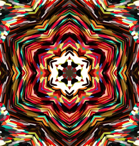 Soyut kaleydoskop arkaplanı. Çoklu renkli kaleydoskop dokusu.