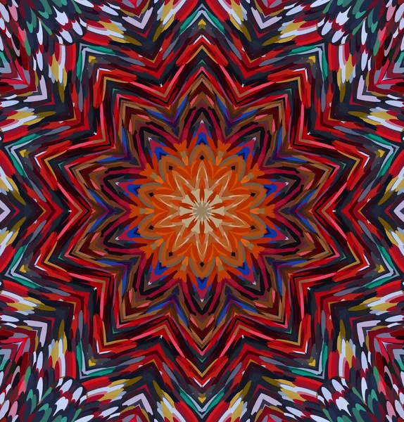 Soyut kaleydoskop arkaplanı. Çoklu renkli kaleydoskop dokusu.