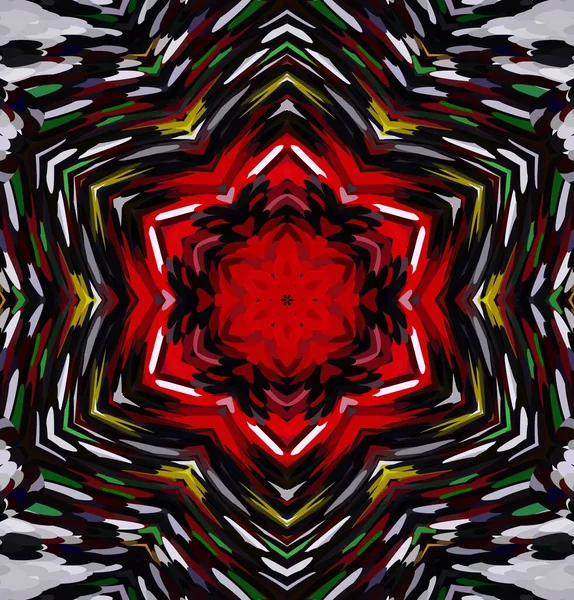 Soyut kaleydoskop arkaplanı. Çoklu renkli kaleydoskop dokusu.