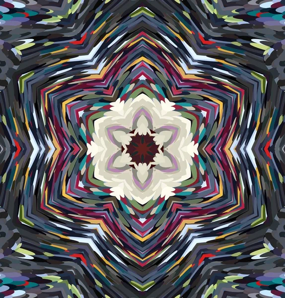 Soyut kaleydoskop arkaplanı. Çoklu renkli kaleydoskop dokusu.