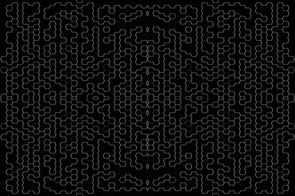 Soyut arkaplan. Monokrom dokusu. Beyaz arkaplanda siyah beyaz çizgiler.