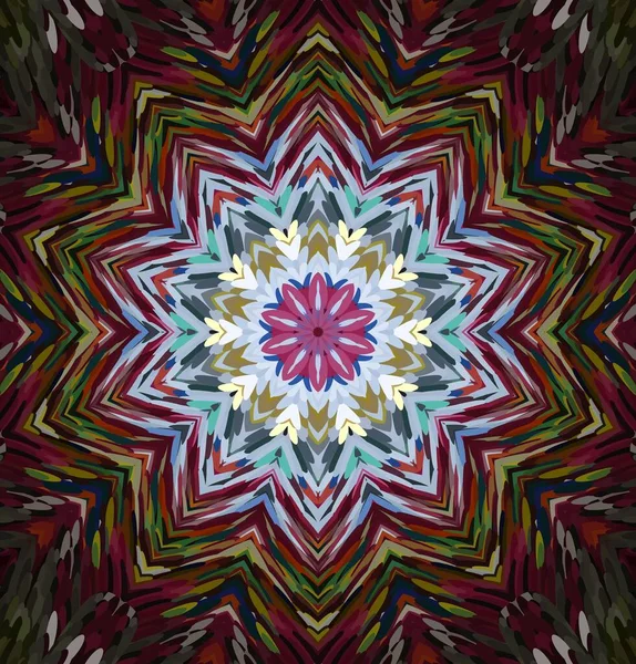 Soyut kaleydoskop arkaplanı. Çoklu renkli kaleydoskop dokusu.