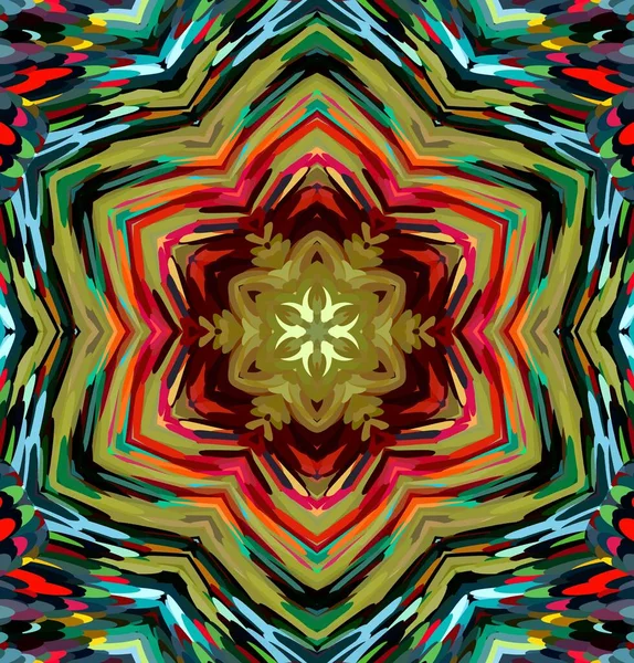 Soyut kaleydoskop arkaplanı. Çoklu renkli kaleydoskop dokusu.