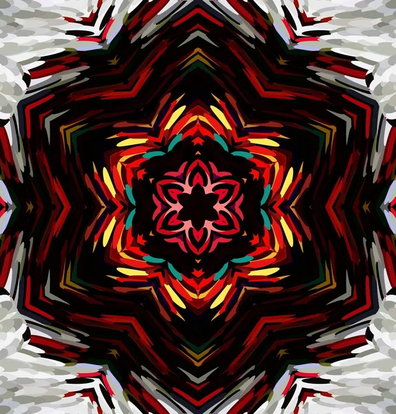 Soyut kaleydoskop arkaplanı. Çoklu renkli kaleydoskop dokusu.