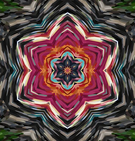 Abstract Kaleidoscope Background Multicolor Kaleidoscope Texture — Stock Photo, Image