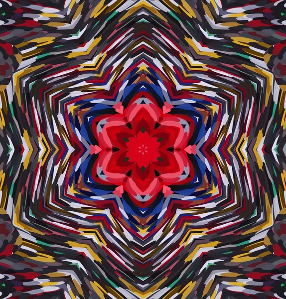 Soyut kaleydoskop arkaplanı. Çoklu renkli kaleydoskop dokusu.