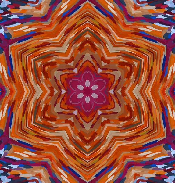 Soyut kaleydoskop arkaplanı. Çoklu renkli kaleydoskop dokusu.