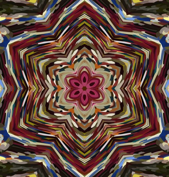 Soyut kaleydoskop arkaplanı. Çoklu renkli kaleydoskop dokusu.