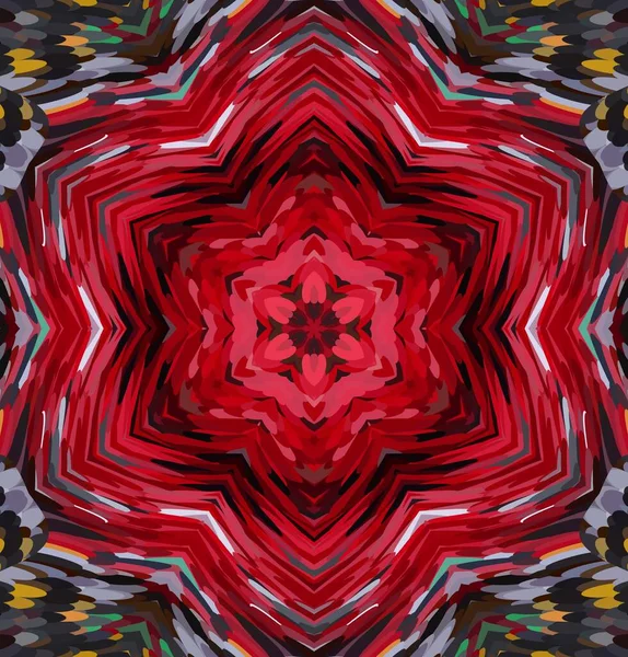 Soyut kaleydoskop arkaplanı. Çoklu renkli kaleydoskop dokusu.