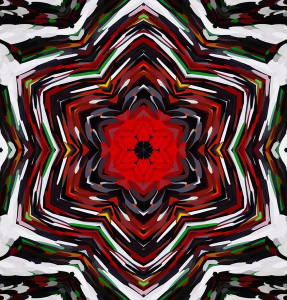 Soyut kaleydoskop arkaplanı. Çoklu renkli kaleydoskop dokusu.