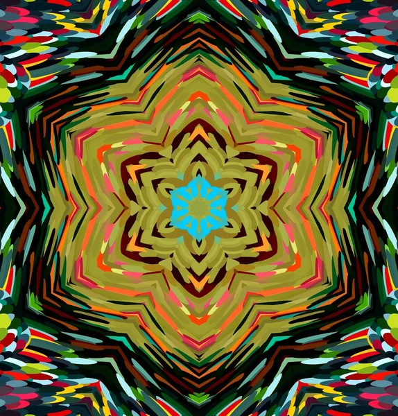Soyut kaleydoskop arkaplanı. Çoklu renkli kaleydoskop dokusu.