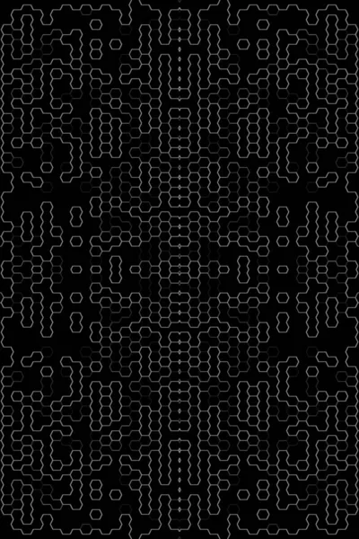 Soyut arkaplan. Monokrom dokusu. Beyaz arkaplanda siyah beyaz çizgiler.