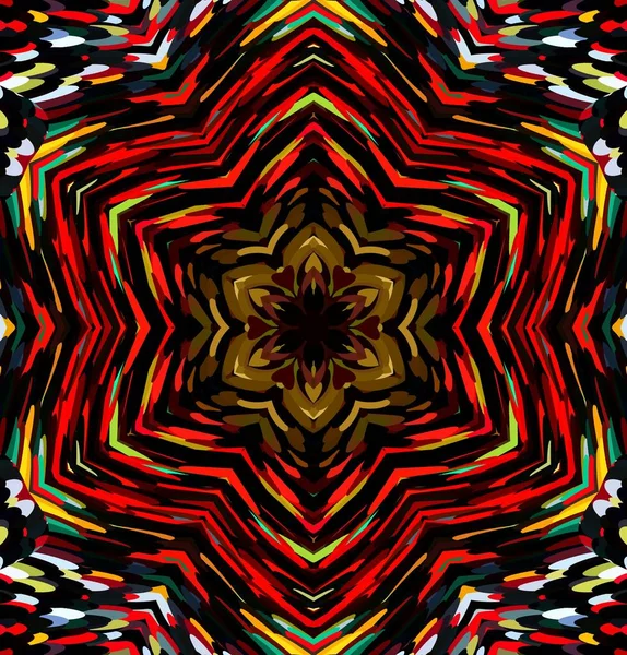 Soyut kaleydoskop arkaplanı. Çoklu renkli kaleydoskop dokusu.