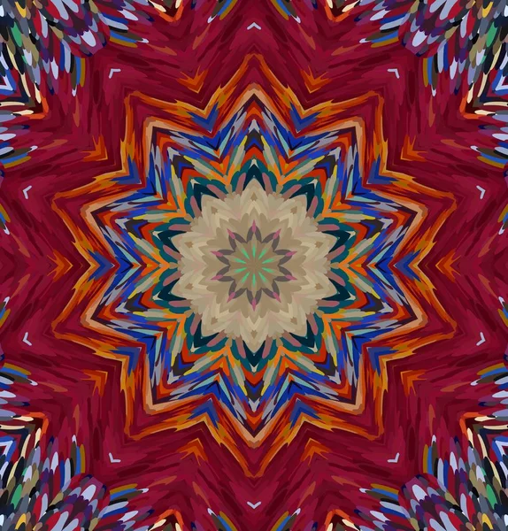 Soyut kaleydoskop arkaplanı. Çoklu renkli kaleydoskop dokusu.