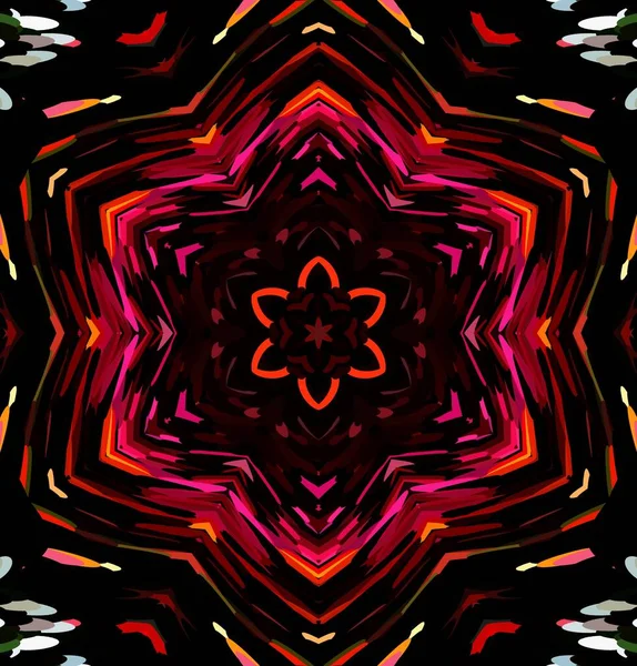 Soyut kaleydoskop arkaplanı. Çoklu renkli kaleydoskop dokusu.