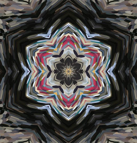 Soyut kaleydoskop arkaplanı. Çoklu renkli kaleydoskop dokusu.