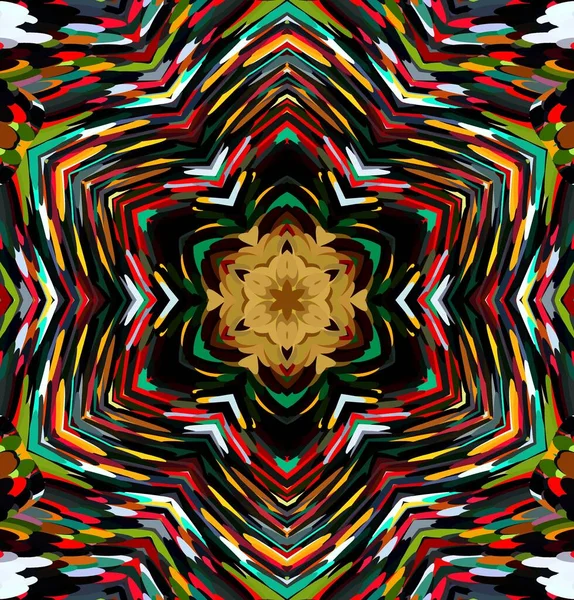 Soyut kaleydoskop arkaplanı. Çoklu renkli kaleydoskop dokusu.