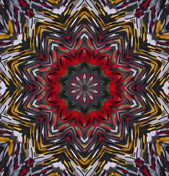 Soyut kaleydoskop arkaplanı. Çoklu renkli kaleydoskop dokusu.