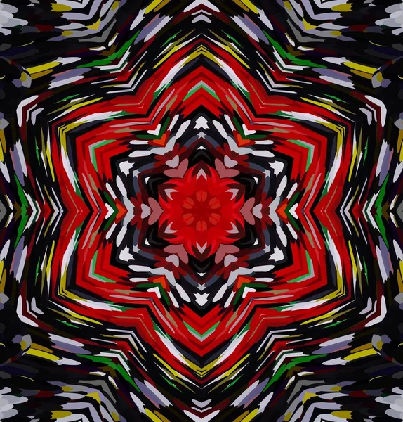 Soyut kaleydoskop arkaplanı. Çoklu renkli kaleydoskop dokusu.