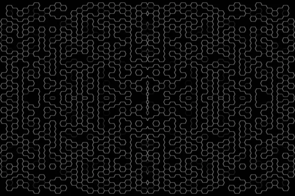 Soyut arkaplan. Monokrom dokusu. Beyaz arkaplanda siyah beyaz çizgiler.