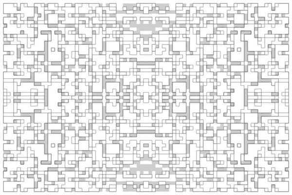 Soyut arkaplan. Monokrom dokusu. Beyaz arkaplanda siyah beyaz çizgiler.