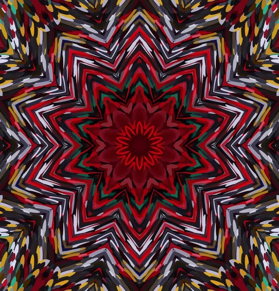 Soyut kaleydoskop arkaplanı. Çoklu renkli kaleydoskop dokusu.