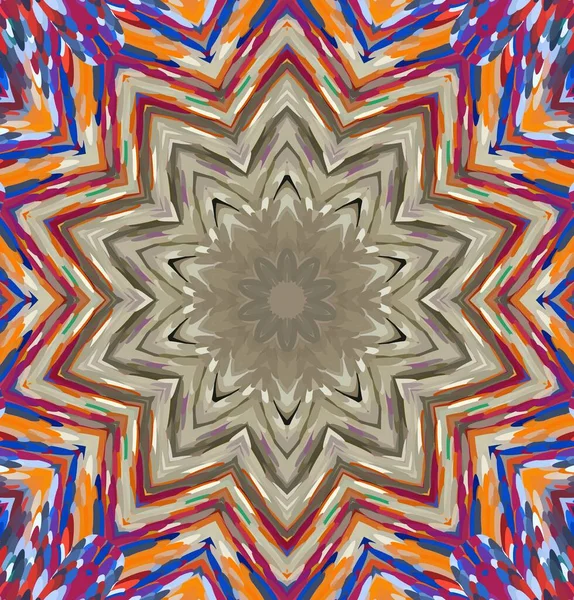 Soyut kaleydoskop arkaplanı. Çoklu renkli kaleydoskop dokusu.