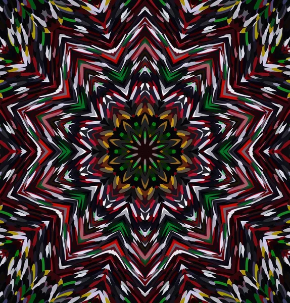 Soyut kaleydoskop arkaplanı. Çoklu renkli kaleydoskop dokusu.