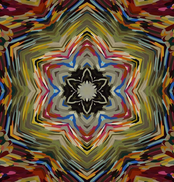 Soyut kaleydoskop arkaplanı. Çoklu renkli kaleydoskop dokusu.