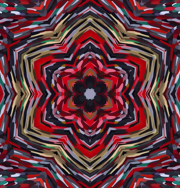 Soyut kaleydoskop arkaplanı. Çoklu renkli kaleydoskop dokusu.