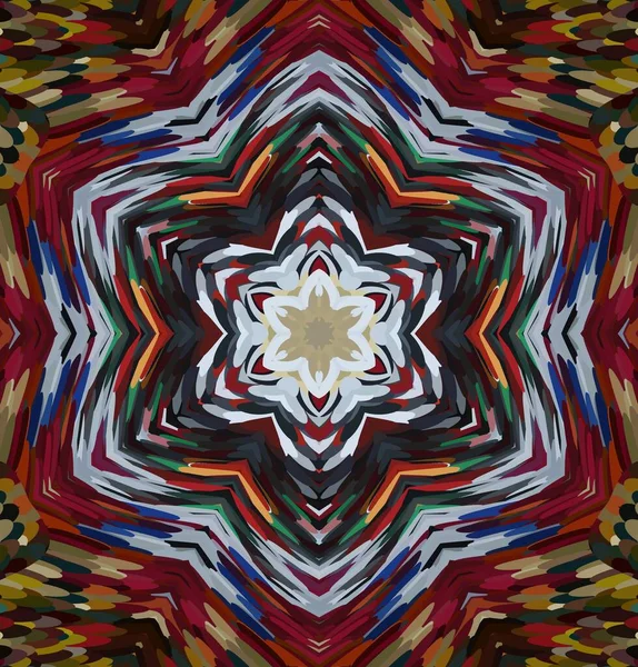 Soyut kaleydoskop arkaplanı. Çoklu renkli kaleydoskop dokusu.